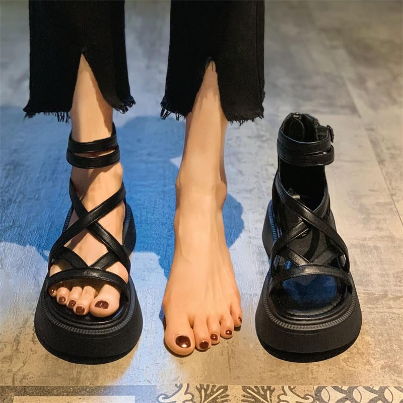 Comfortable Fashion Women's Platform Open Toe Sandals
