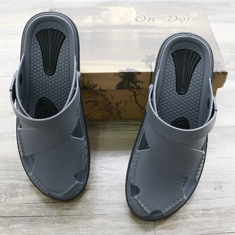 Men's On Dot Dual-purpose Fashion Outdoor Two-tone Sandals