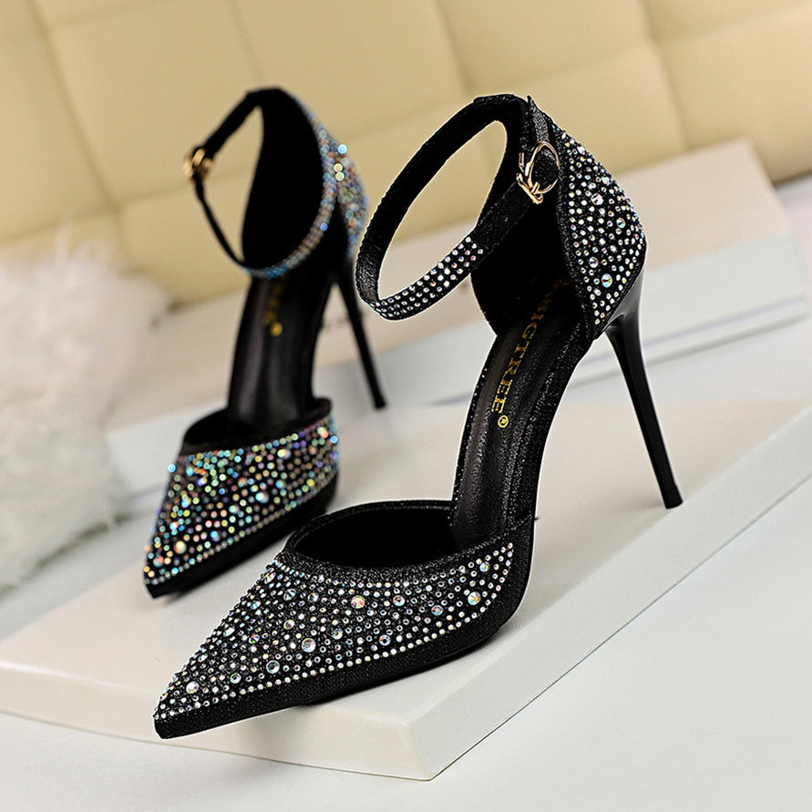 Women's Stiletto Shallow Mouth Pointed Toe Heels