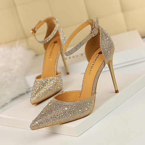 Women's Stiletto Shallow Mouth Pointed Toe Heels