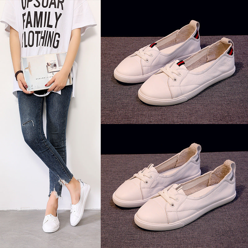 Trendy Women's Spring White Fashion For Casual Shoes