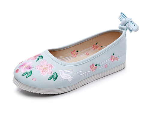 Will Peach For Han Chinese Clothing Canvas Shoes