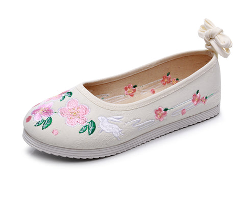 Will Peach For Han Chinese Clothing Canvas Shoes