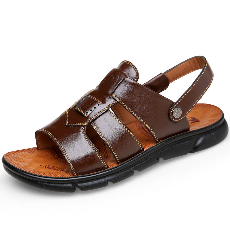 Fashion Stylish Men's Summer Beach Genuine Sandals