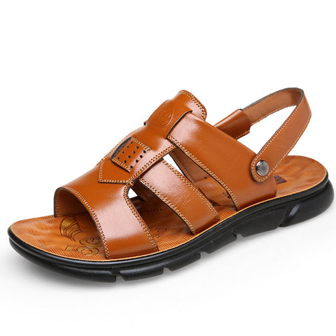 Fashion Stylish Men's Summer Beach Genuine Sandals
