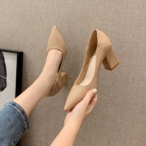 Women's Pumps Shallow Mouth Pointed Toe Fashionable Women's Shoes