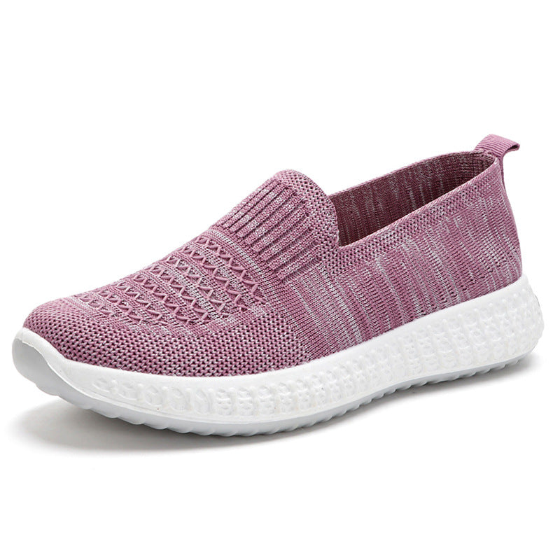 Women's Soft Bottom Mom Slip-on Sports And Canvas Shoes