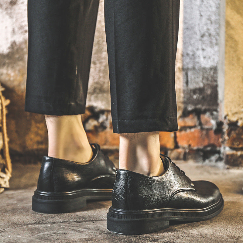 Men's British Versatile Korean Style Stylish Height Men's Shoes