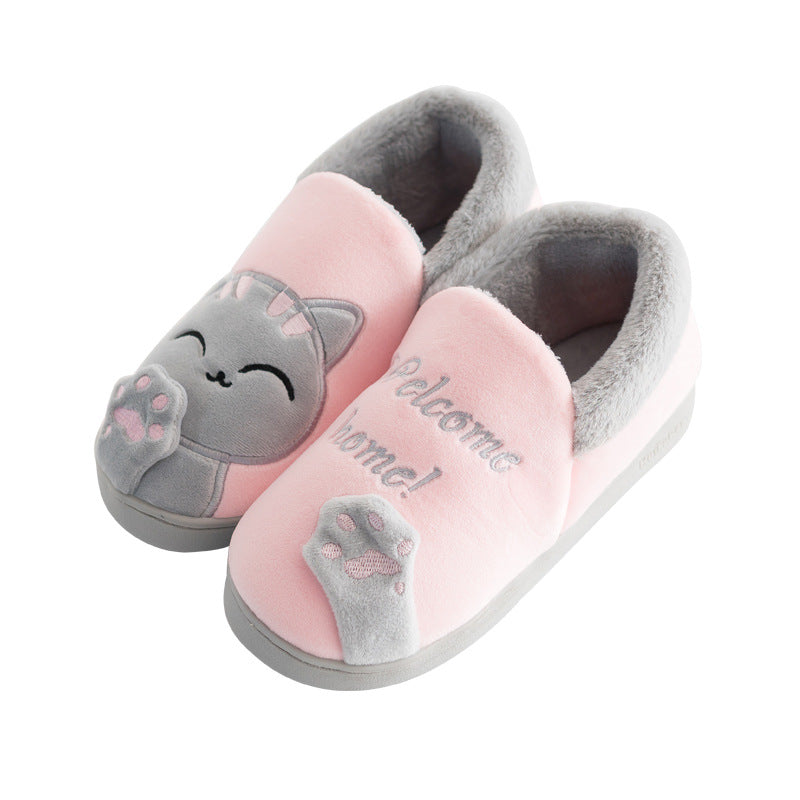 Female Couple Household Winter Indoor Cute House Slippers