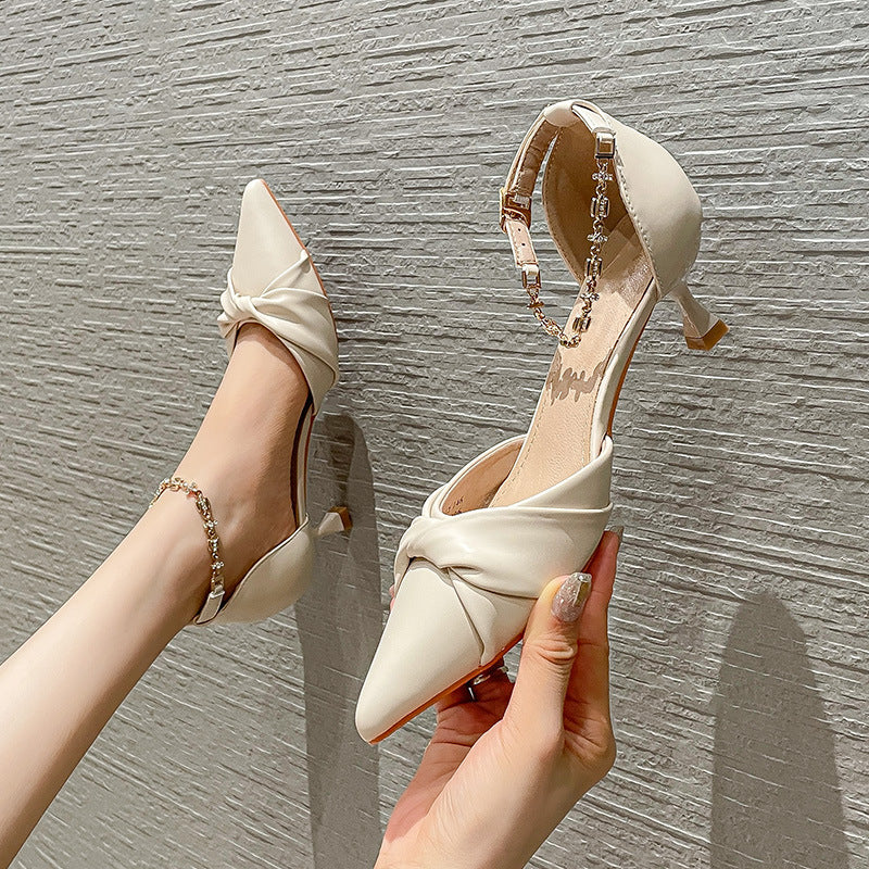 Attractive Innovative Hollowed Pumps Female Stiletto Women's Shoes