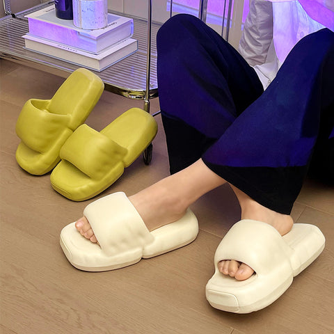 Women's Fashionable Interior Home Simple Height Increasing Slippers