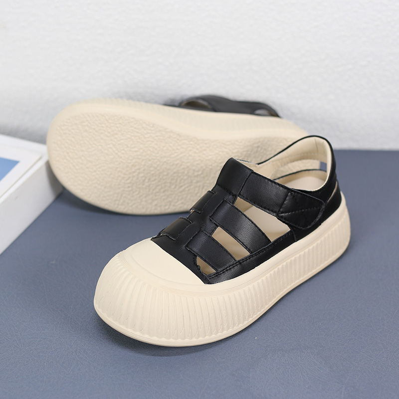 Bottom Roman Style Biscuit Shape Female Sneakers
