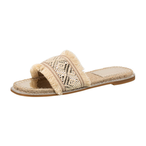 Women's Summer Outdoor Wear Fashion Outing Flat Slippers