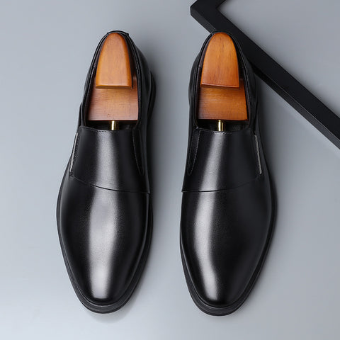 Glamorous Men's Autumn Dress British Business Leather Shoes