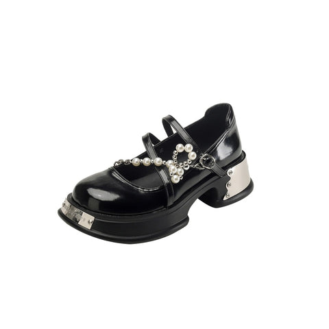 Women's Mary Jane Summer Strap Buckle College Women's Shoes