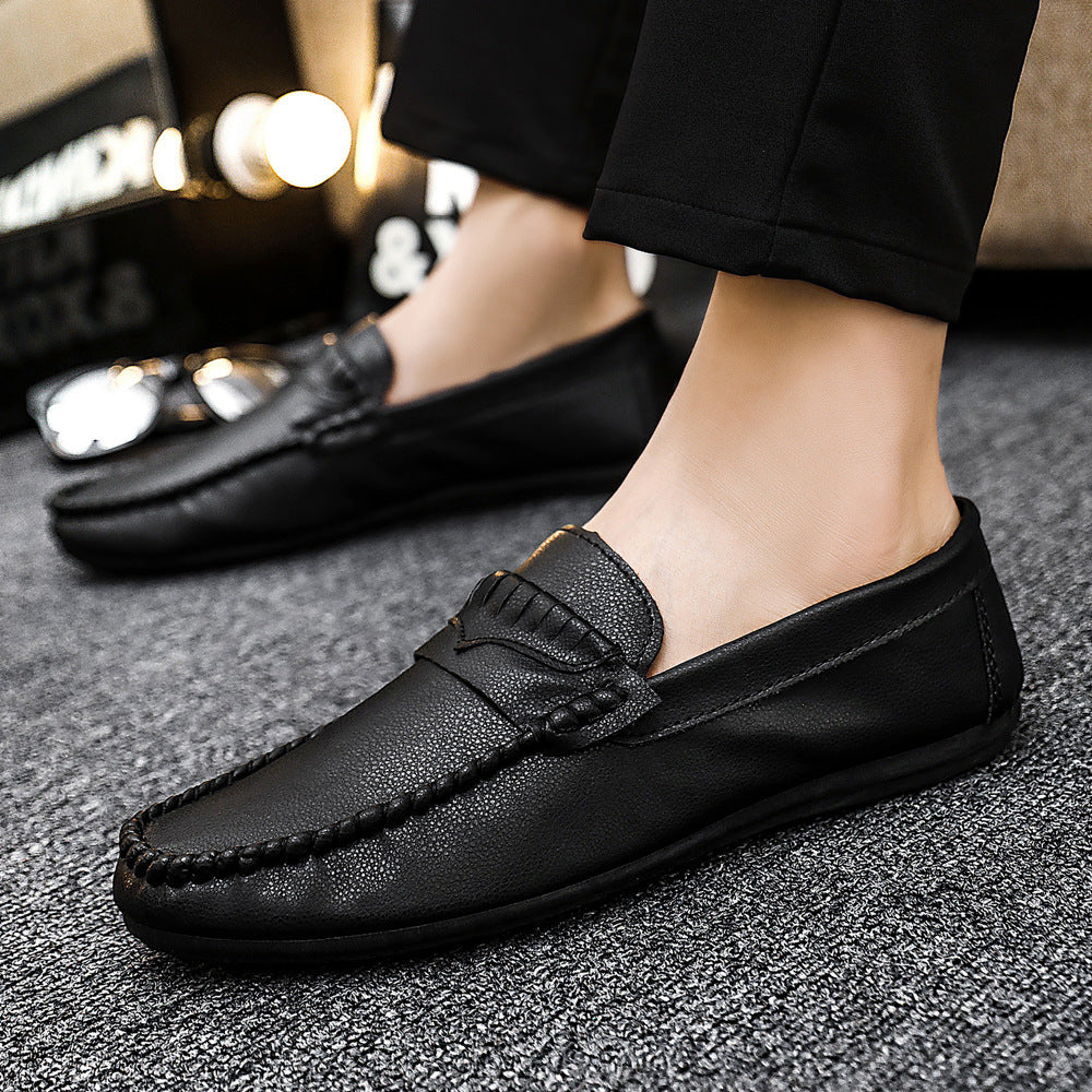 Men's Summer Breathable Peas British Smart Guy Loafers