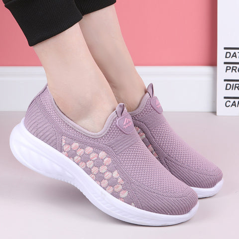 Charming Women's Beijing Cloth Breathable Slip-on Women's Shoes