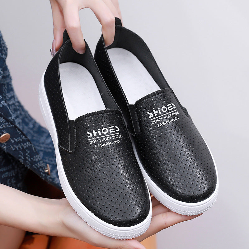 Women's Hollow Out Mesh Breathable Female Soft Women's Shoes