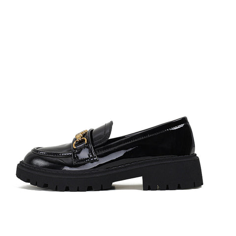 Popular Women's Style Chunky Platform Small Loafers