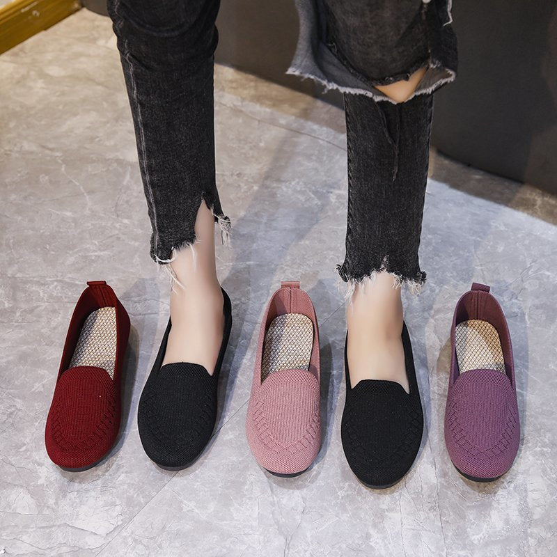 Women's Old Beijing Craft Net Low-cut Comfortable Women's Shoes