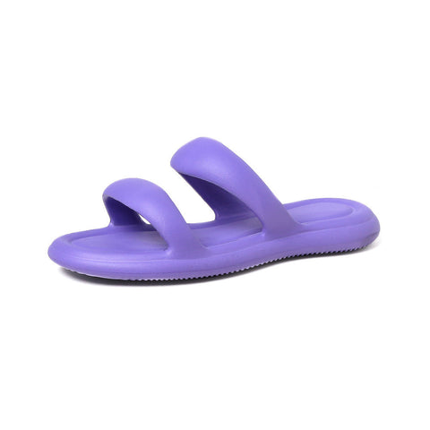 Women's Fashionable Outdoor Flat Soft Bottom Spring Slippers