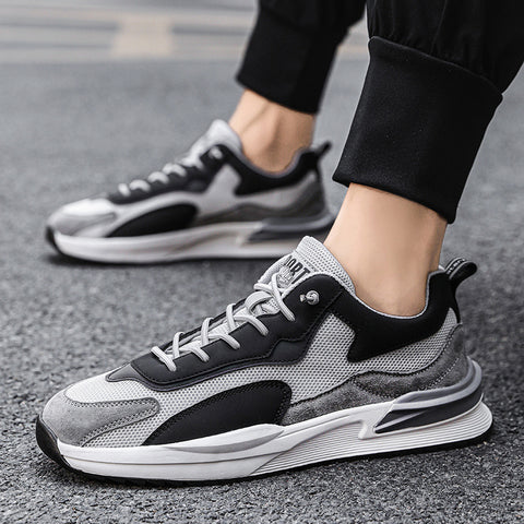 Men's Bottom Heightened Breathable Clunky Korean Style Trendy Sneakers