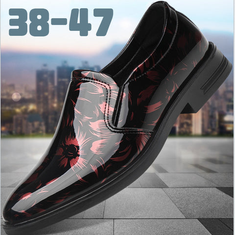Men's Slip On Plus Size Business Formal Leather Shoes
