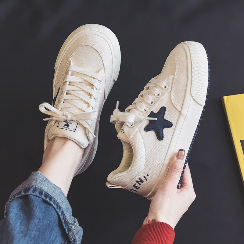 Women's Trendy Korean Style Spring Running Board Canvas Shoes
