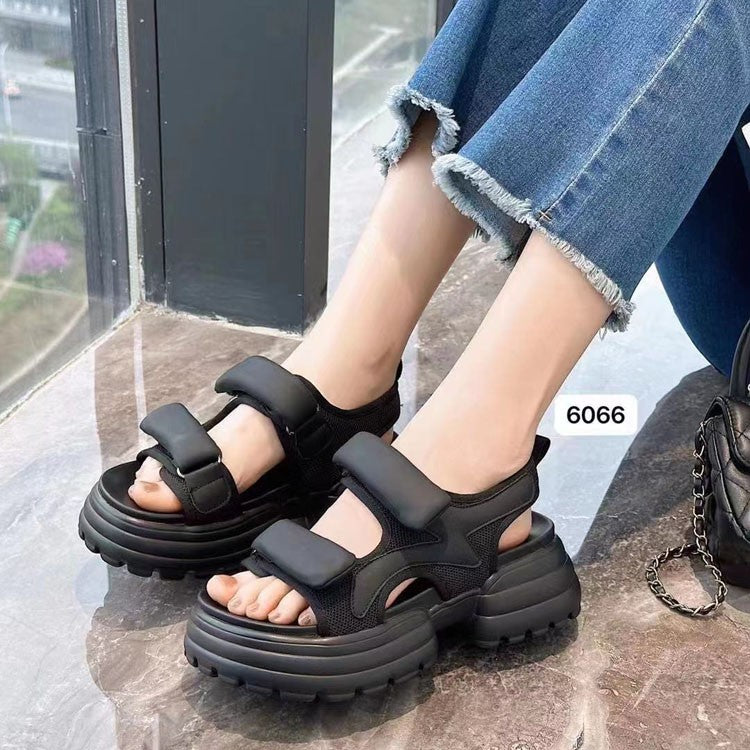 Casual Classic Women's Platform Outdoor Velcro Sandals