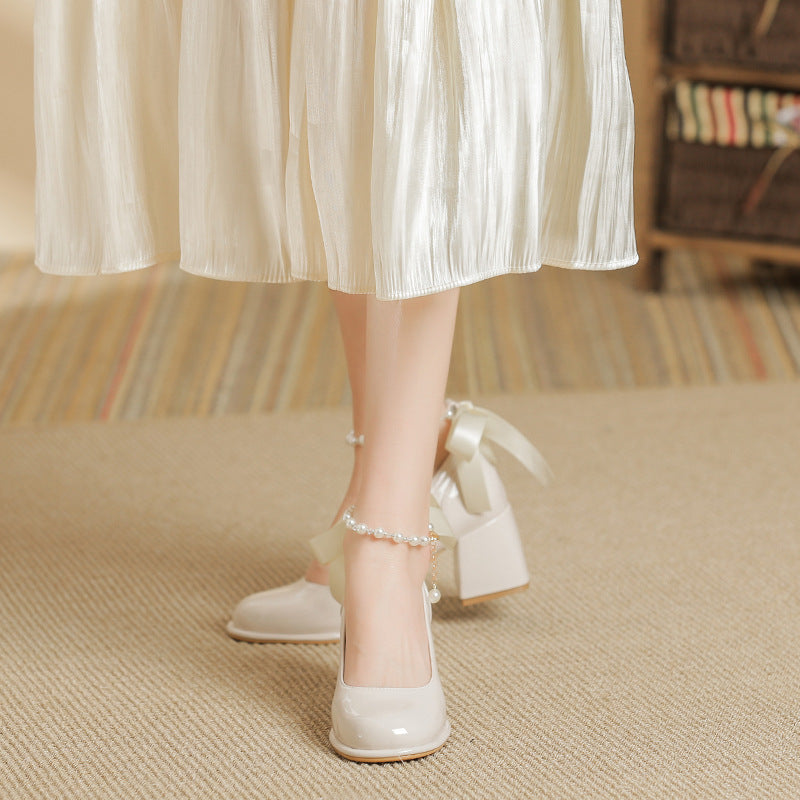 Women's Mary Jane Summer Gentle Bow Loafers