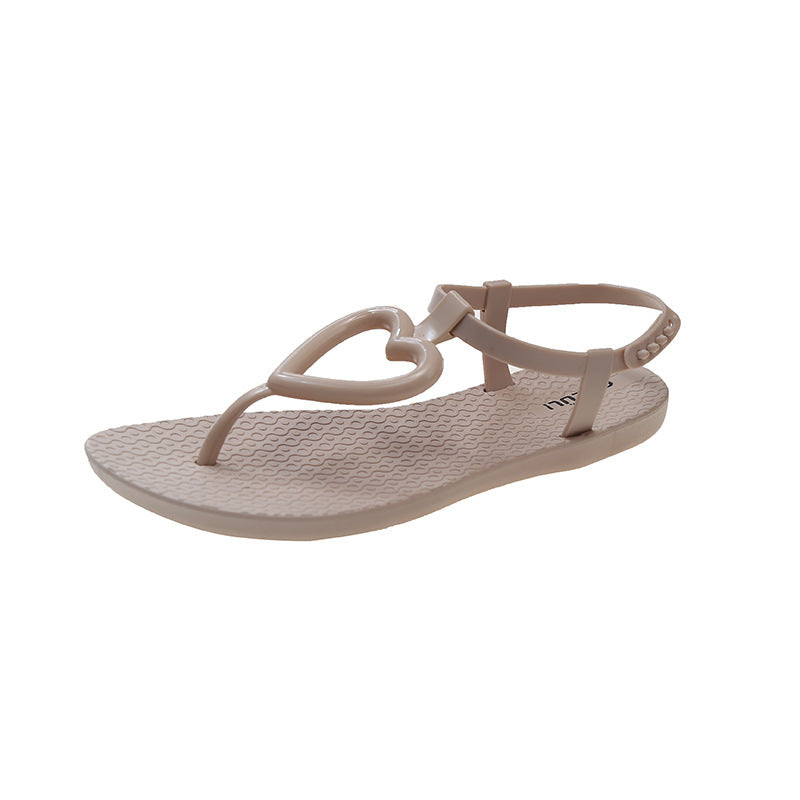 Women's Outdoor Summer Love Flat Preppy Sandals