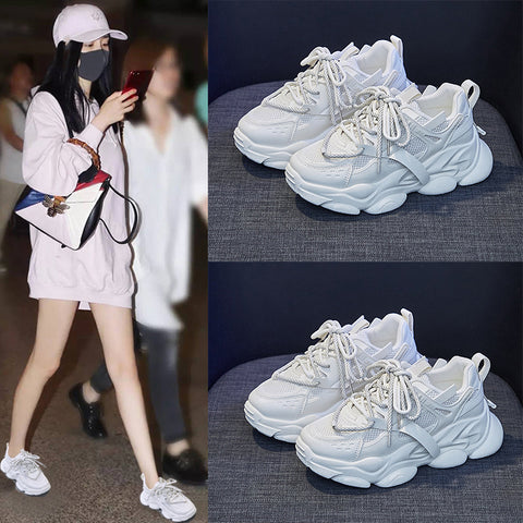 Women's Korean Style Clunky For Spring Sneakers