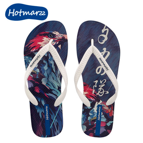 Innovative Comfortable Unique Men's Printed Shopping Slippers