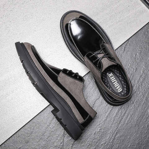 Charming Men's Toe Black Trendy Soft Casual Shoes