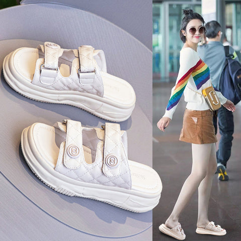 Women's Style Platform Outer Wear Summer Outdoor Fashion Muffin Sandals
