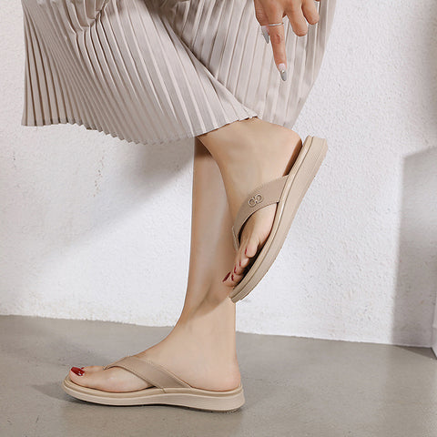 Women's Metal Large Size Soft Bottom Sandals