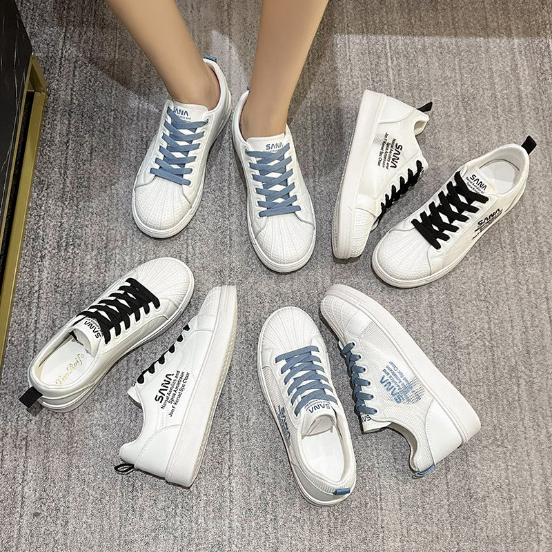 New Summer White Female Korean Shell Sneakers
