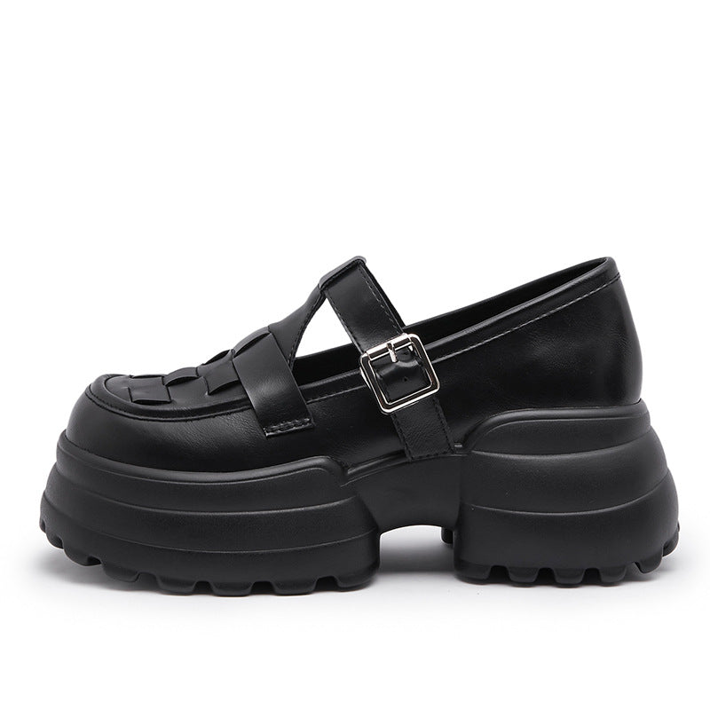 Pretty Casual Classy Glamorous Women's Thick-soled Loafers