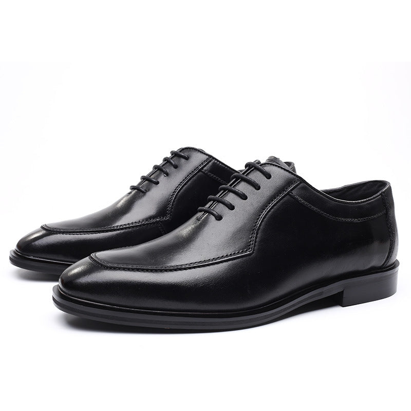 Men's Oxford Business British Style Vintage Leather Shoes