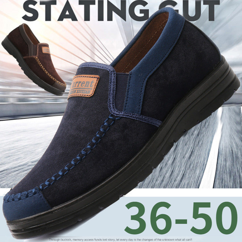 Men's Old Beijing Cloth Breathable Comfortable And Canvas Shoes