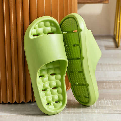 Women's Bathroom Summer Indoor Home Light Change Massage Slippers