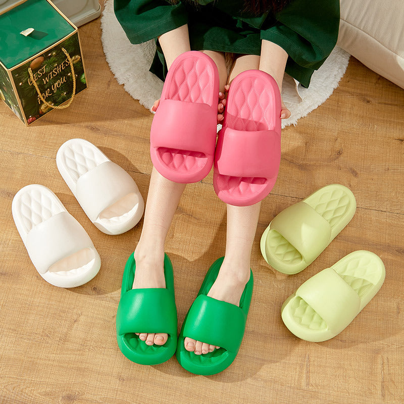 Feeling Thick Summer Outer Wear Bathroom House Slippers