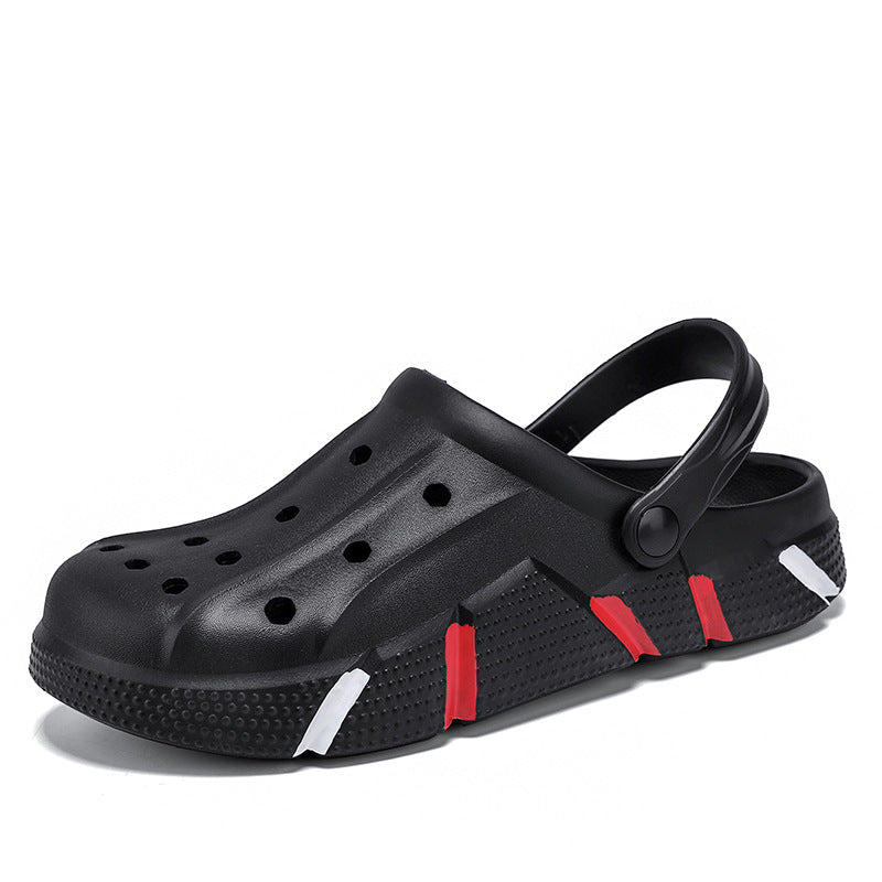 Men's Cover Closed Toe Hole Outerwear Upstream Sandals