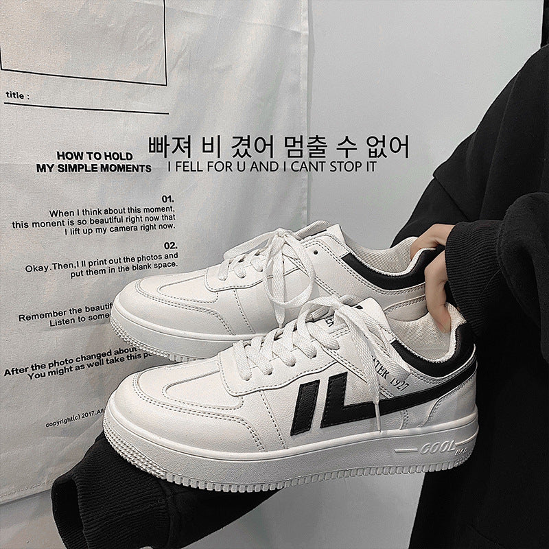 Men's Spring Korean Style Fashionable Height Increasing Sneakers