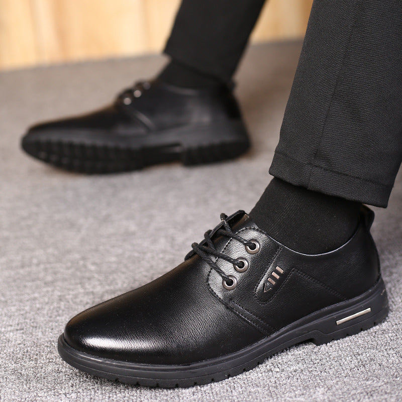 Men's Breathable Business Formal Wear Soft Bottom Leather Shoes
