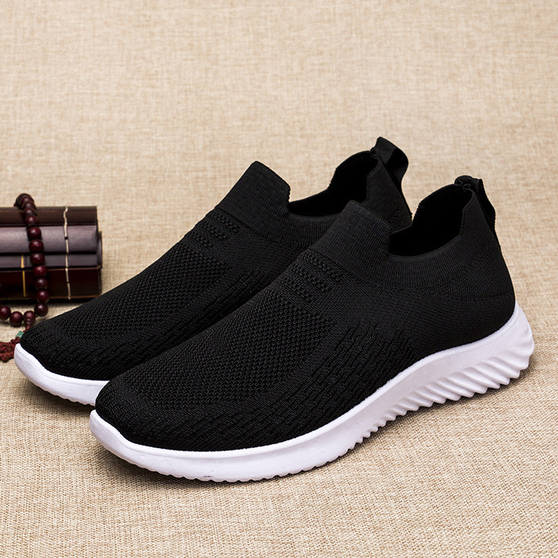Graceful Men's Woven Cover Comfortable Stretch Casual Shoes
