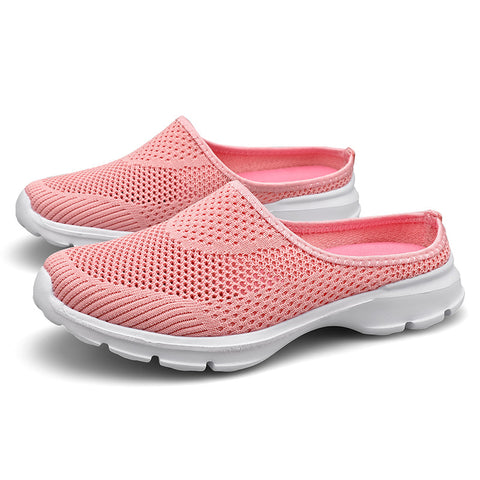 Women's Lazy Pump Half Outdoor Summer Mesh Sandals