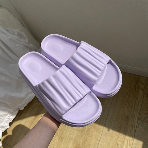 Women's & Men's Couple Indoor Household Soft Bottom Bathroom House Slippers