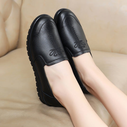 Women's Mother Round Toe Soft Bottom Women's Shoes