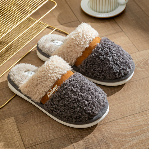 Popular Bow Cotton Female Home Indoor Slippers